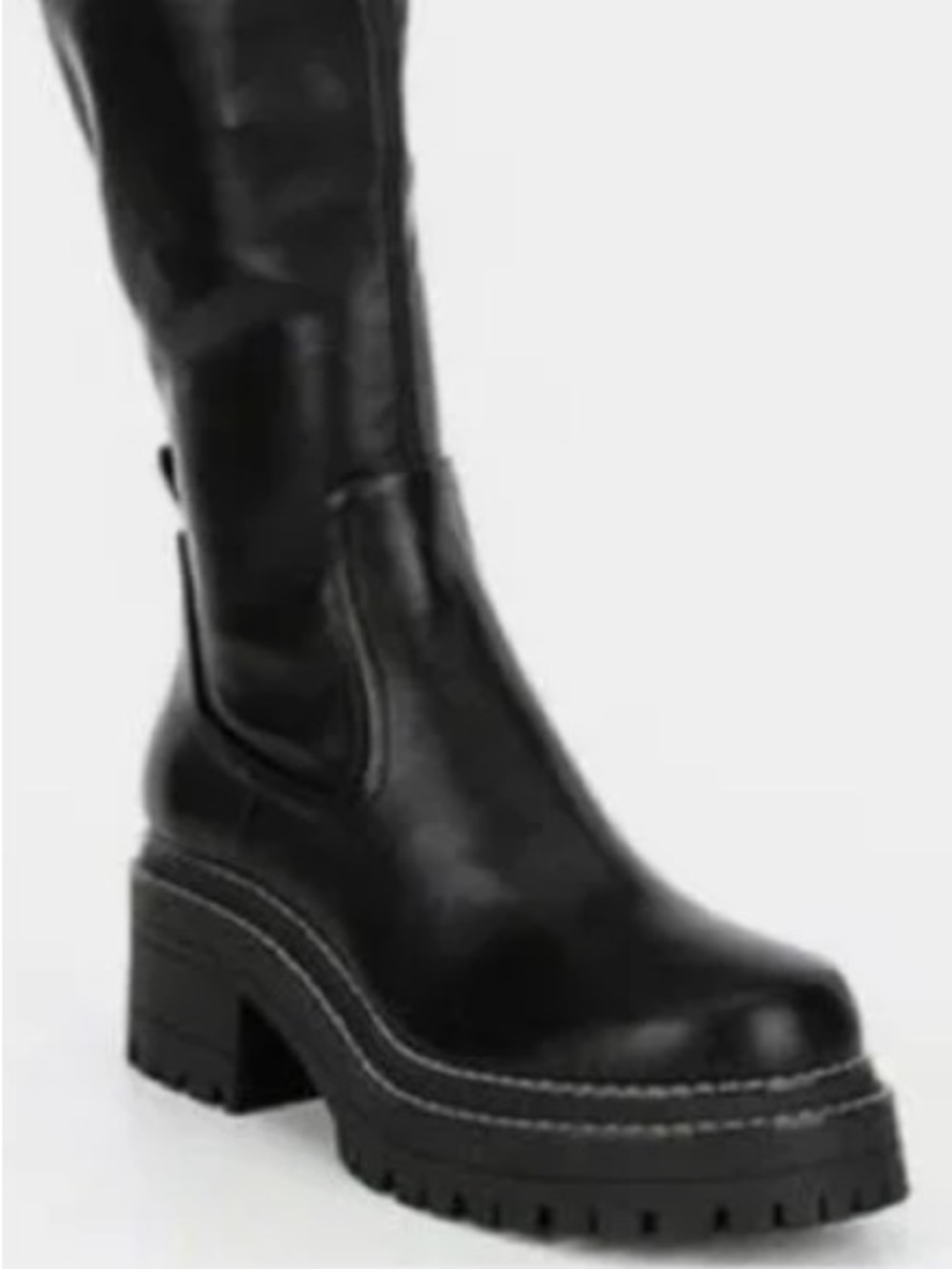 Gianni Bini Soelle Black Over-the-Knee Boots - Picture 4 of 12